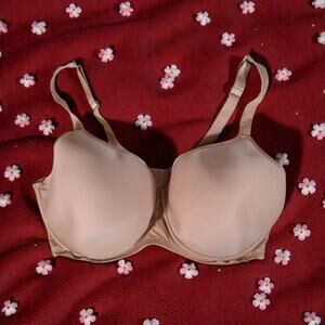 Bare Necessities Women's 42H Nude Beige Spacer T-Shirt Bra 4 Hooks Underwire
